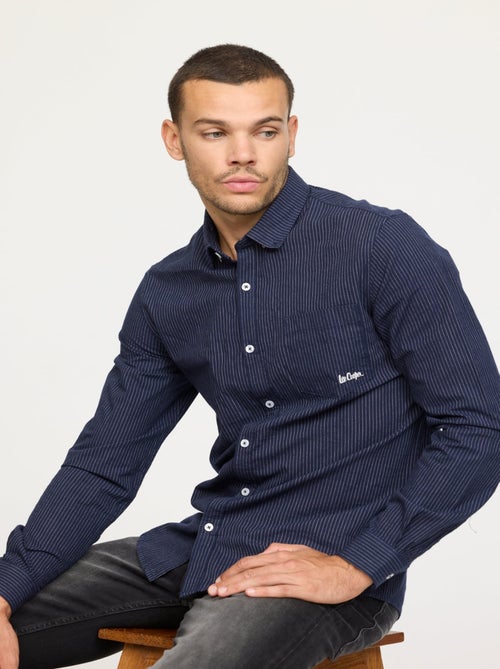 Lee Cooper - Chemise Domingo Navy - Kiabi