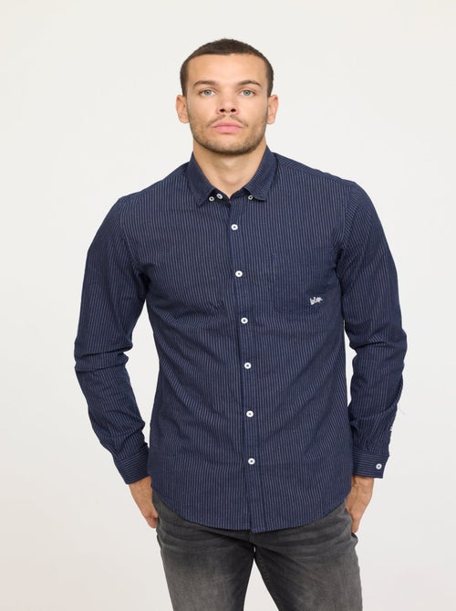 Lee Cooper - Chemise Domingo Navy - Kiabi
