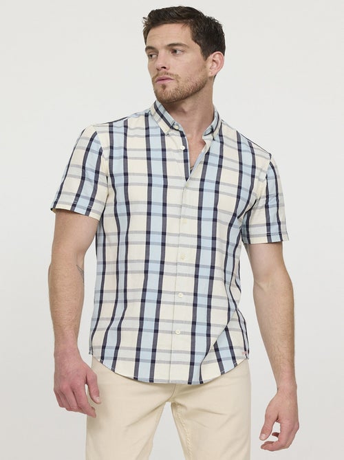 Lee Cooper - Chemise DOMIO Ivoire - Kiabi