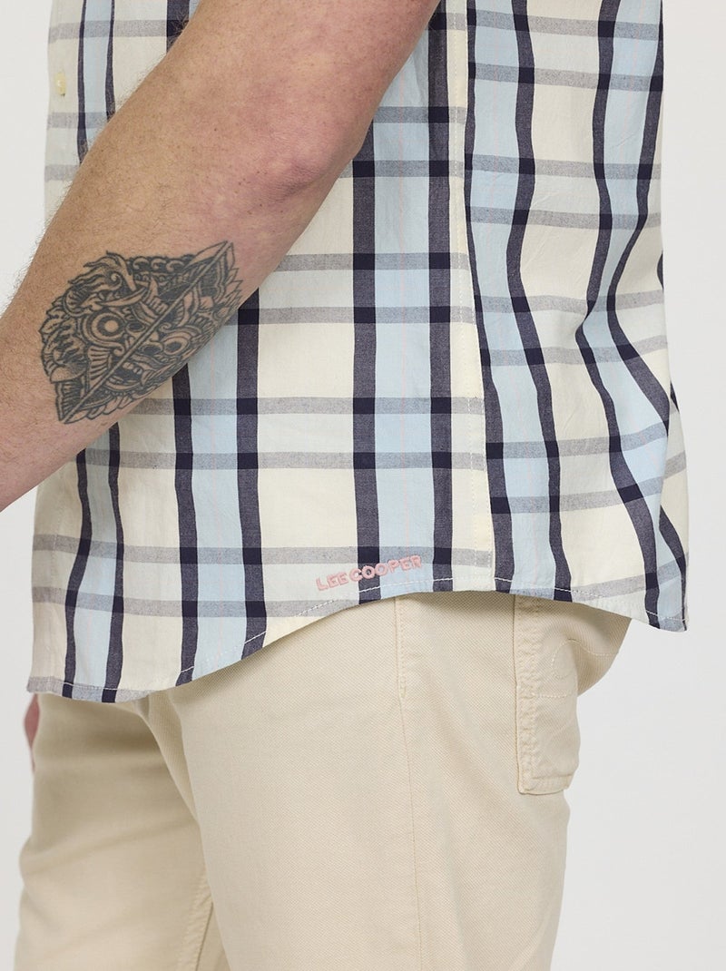 Lee Cooper - Chemise DOMIO Ivoire Ivoire - Kiabi
