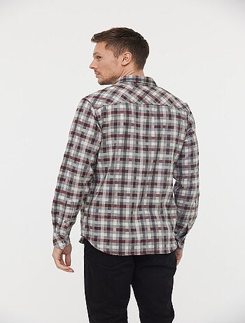 Lee Cooper - Chemise DORBET Lie De Vin