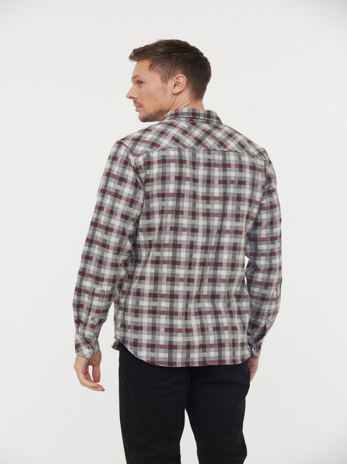 Lee Cooper - Chemise DORBET Lie De Vin - Kiabi