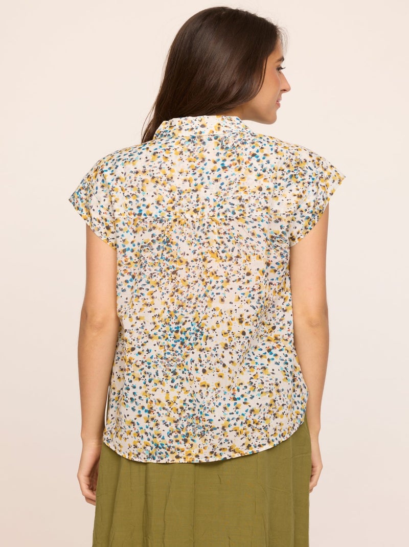 Lee Cooper - Chemise DOREMI Léopard Jaune - Kiabi