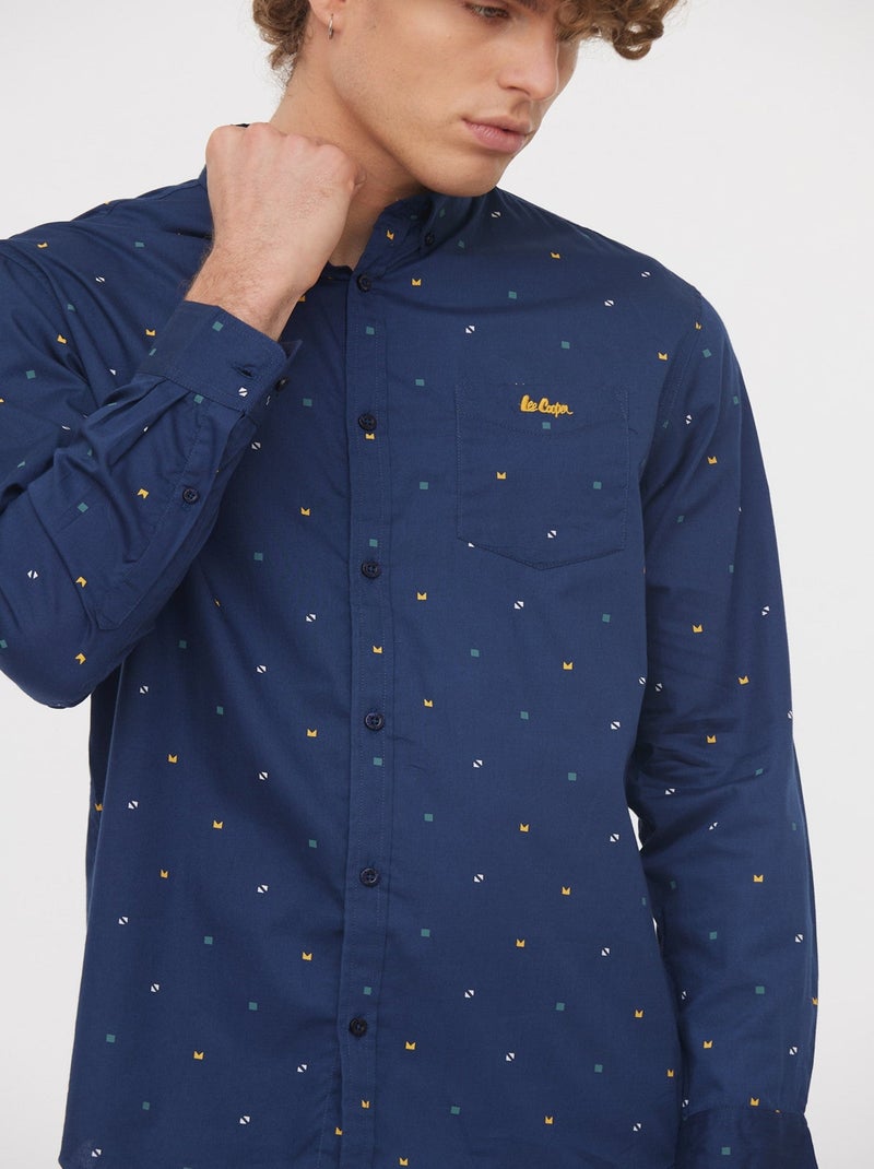 Lee Cooper - Chemise DORIC Marine Bleu - Kiabi