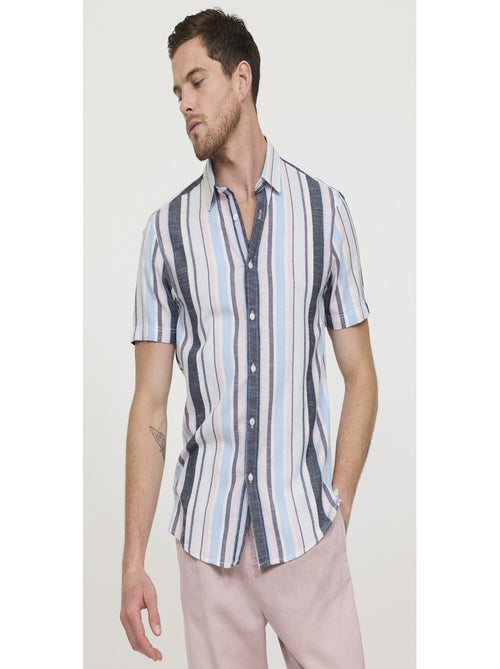 Lee Cooper - Chemise DOROL ML Gris bleu - Kiabi