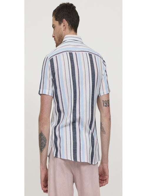 Lee Cooper - Chemise DOROL ML Gris bleu - Kiabi