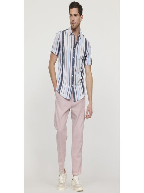 Lee Cooper - Chemise DOROL ML Gris bleu - Kiabi