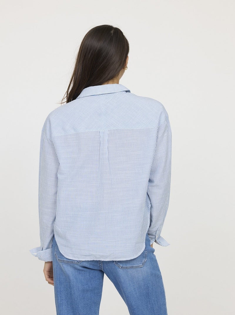 Lee Cooper - Chemise DOUBIA Bleu roi Bleu - Kiabi
