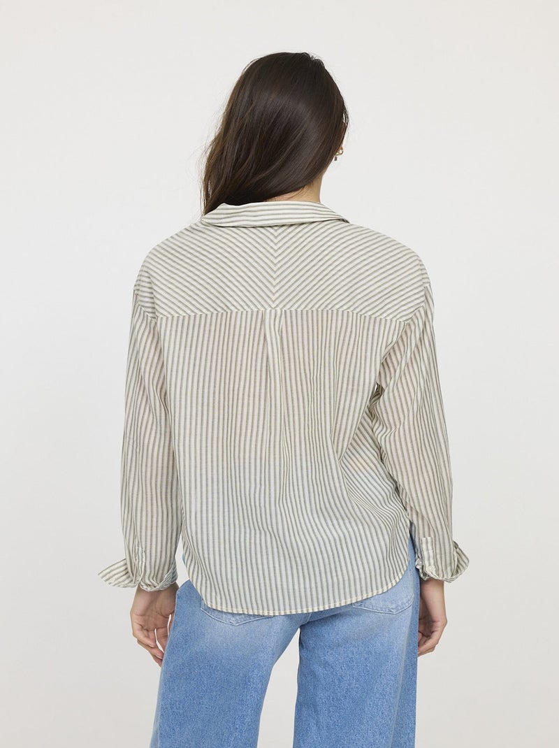 Lee Cooper - Chemise DOUBIA Olive Vert - Kiabi