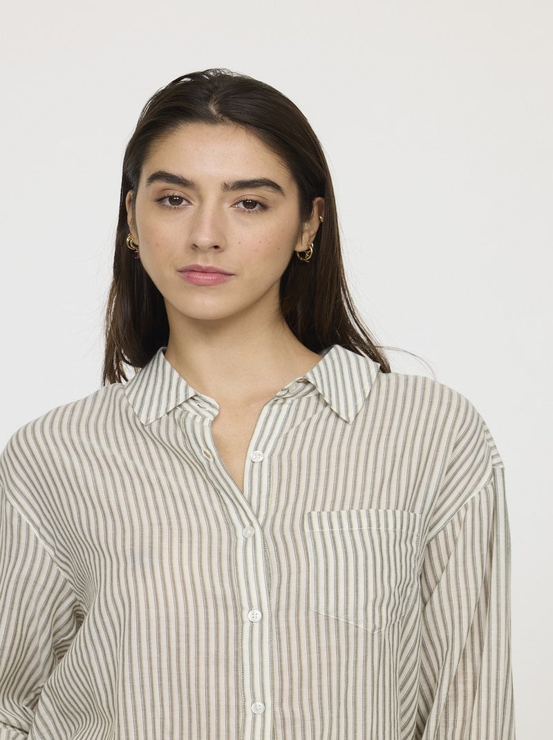 Lee Cooper - Chemise DOUBIA Olive Vert - Kiabi