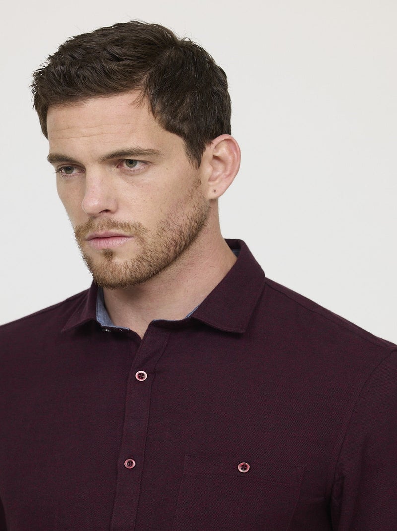 Lee Cooper - Chemise DOUCO Red Wine Rouge - Kiabi