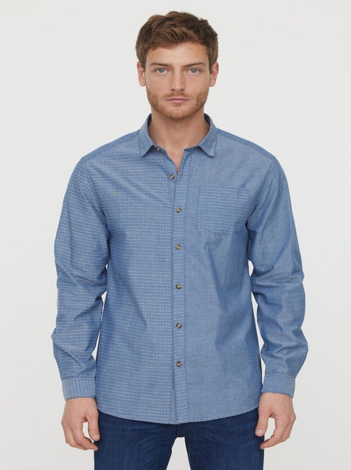 Lee Cooper - Chemise Dougo Celadon Blue - Kiabi