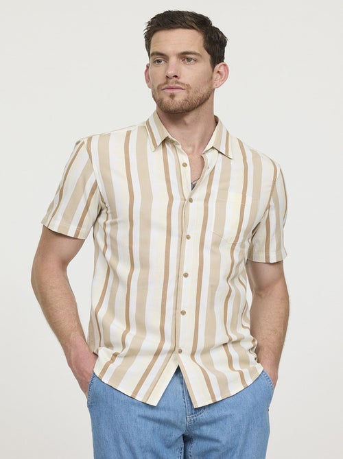 Lee Cooper - Chemise DOUK Beige - Kiabi