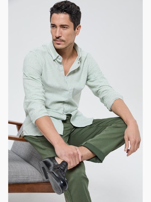 Lee Cooper - Chemise Doulix vert clair - Kiabi