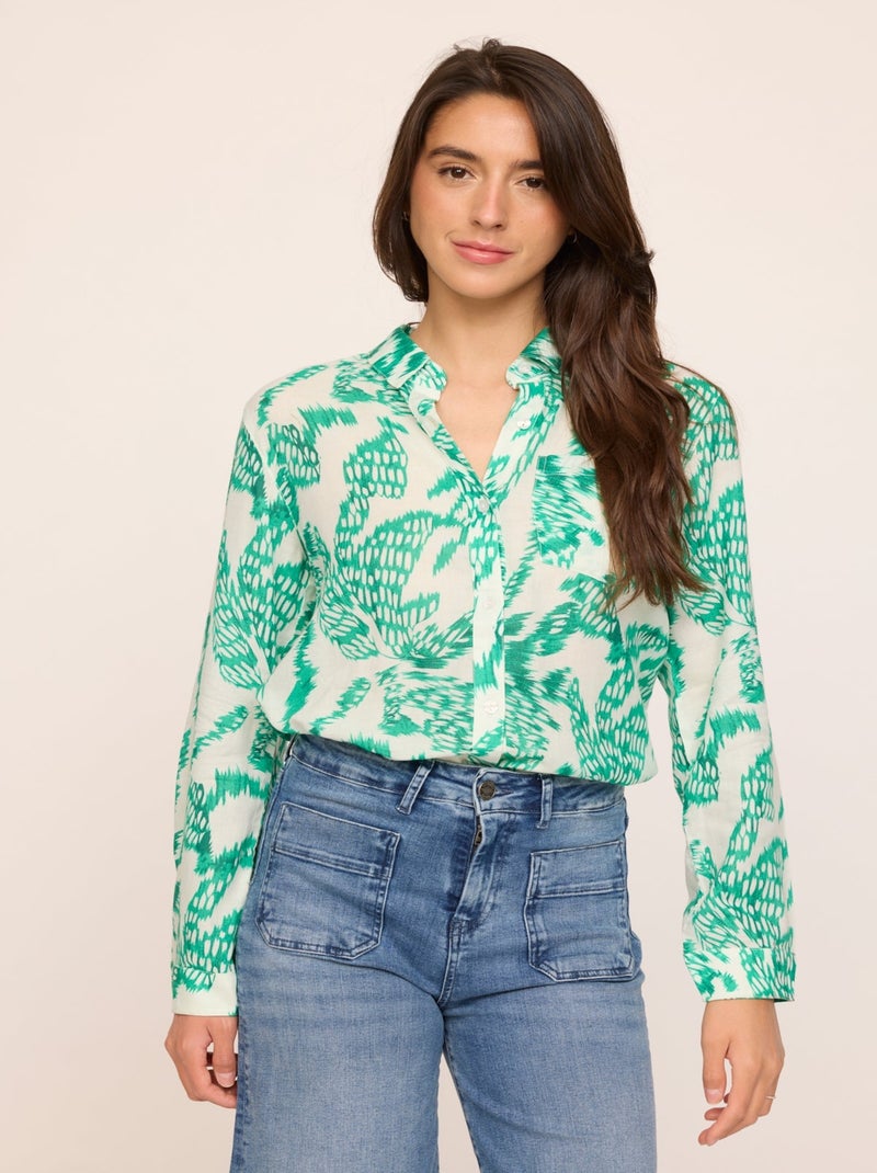 Lee Cooper - Chemise DOUPLA Vert profond Vert foncé - Kiabi