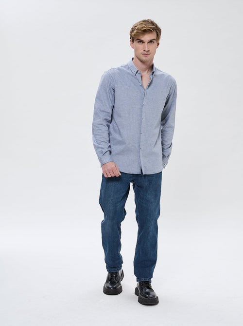 Lee Cooper - Chemise Douzipa Navy - Kiabi