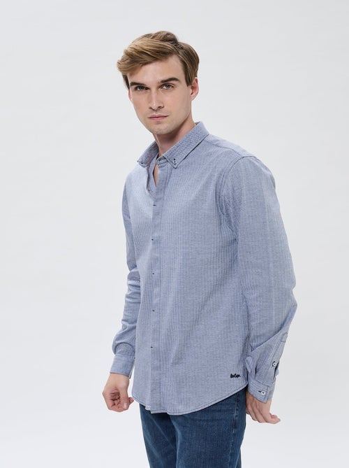 Lee Cooper - Chemise Douzipa Navy - Kiabi