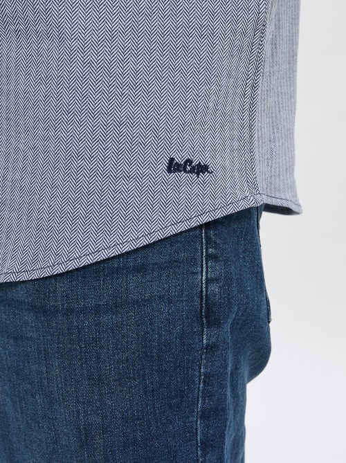 Lee Cooper - Chemise Douzipa Navy - Kiabi