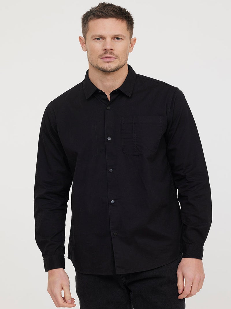 Lee Cooper - Chemise DOWORK Black Noir - Kiabi