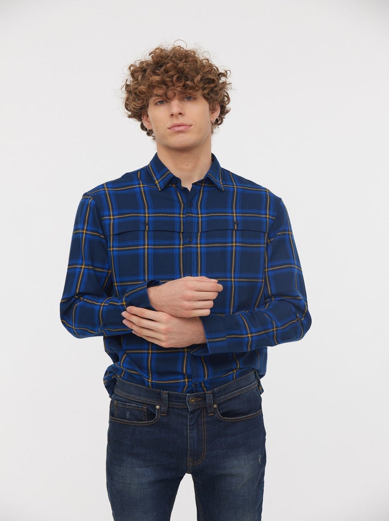 Lee Cooper - Chemise DREYNE Marine Bleu - Kiabi