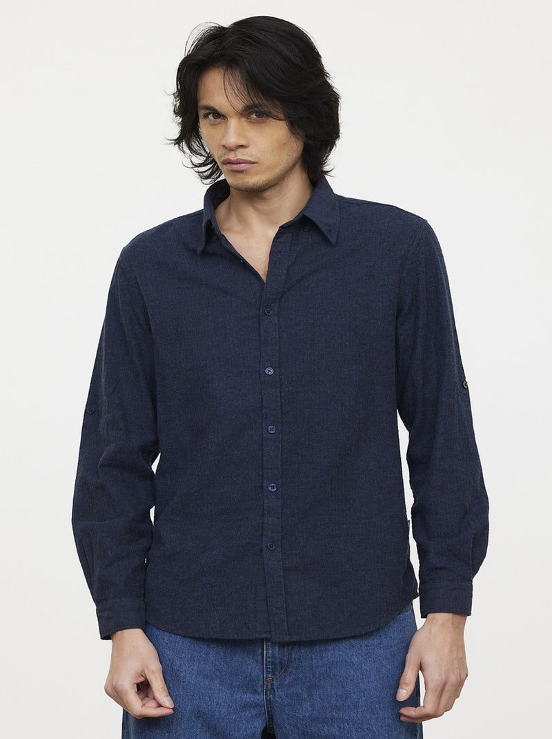Lee Cooper - Chemise DROMB Navy Bleu - Kiabi