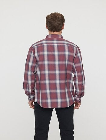 Lee Cooper - Chemise DROP Lie De Vin