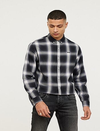 Lee Cooper - Chemise DROP Lie De Vin