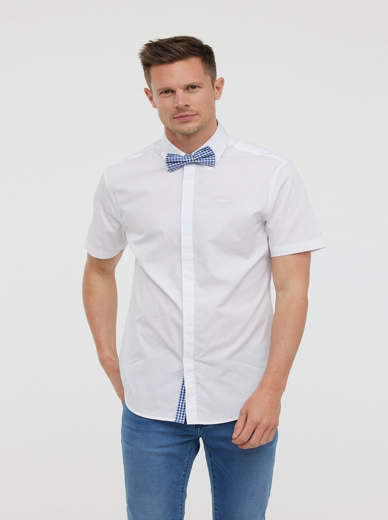 Lee Cooper - Chemise DUCHA MC Optic white Blanc - Kiabi