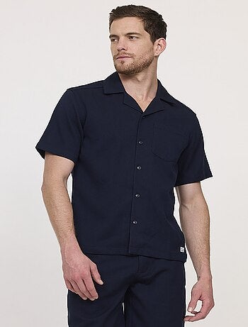 Lee Cooper - Chemise DUCKER Bleu marine