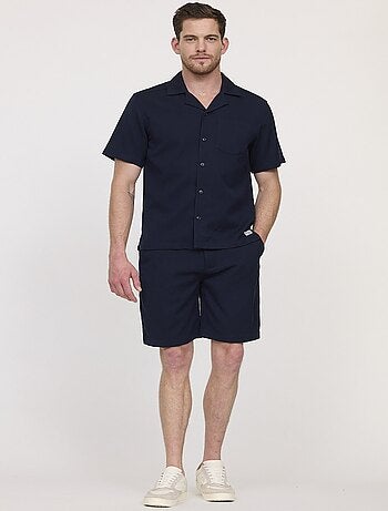 Lee Cooper - Chemise DUCKER Bleu marine