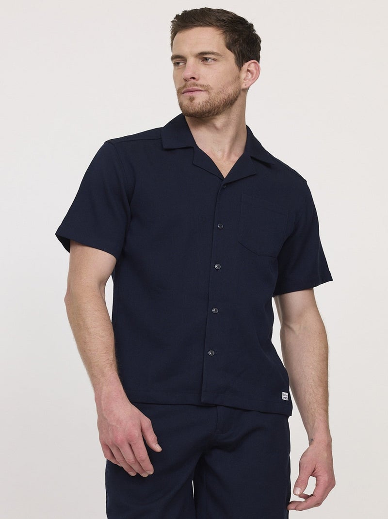 Lee Cooper - Chemise DUCKER Bleu marine Bleu - Kiabi