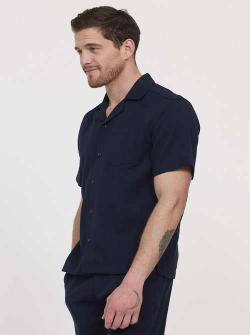 Lee Cooper - Chemise DUCKER Bleu marine - Kiabi