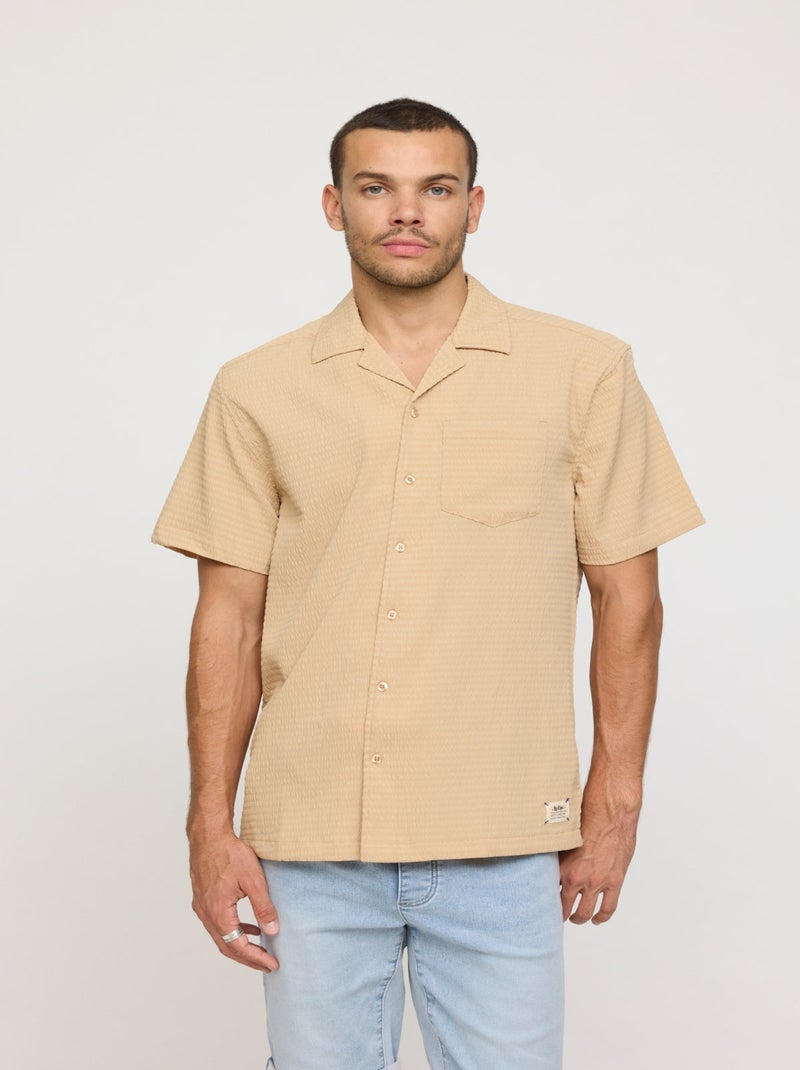 Lee Cooper - Chemise DUCKER Camel Camel - Kiabi