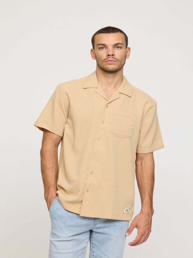 Lee Cooper - Chemise DUCKER Camel Camel - Kiabi