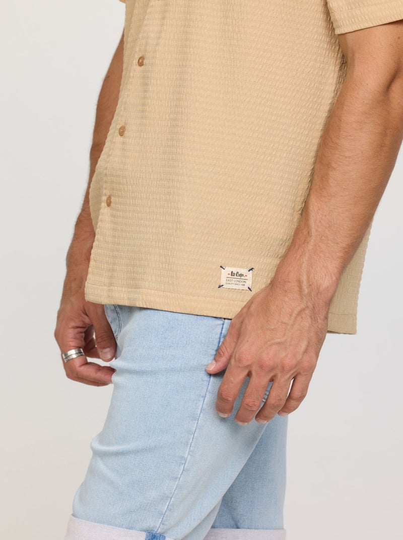 Lee Cooper - Chemise DUCKER Camel Camel - Kiabi