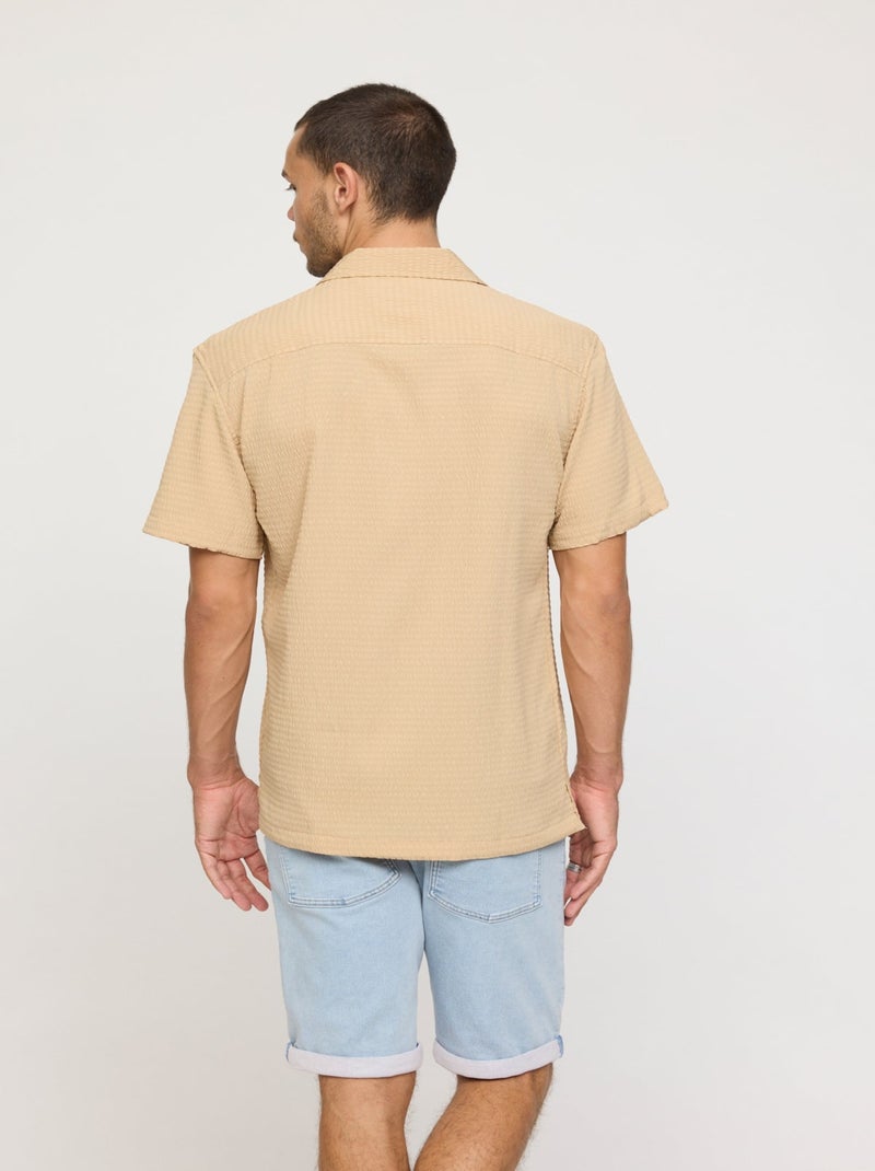 Lee Cooper - Chemise DUCKER Camel Camel - Kiabi