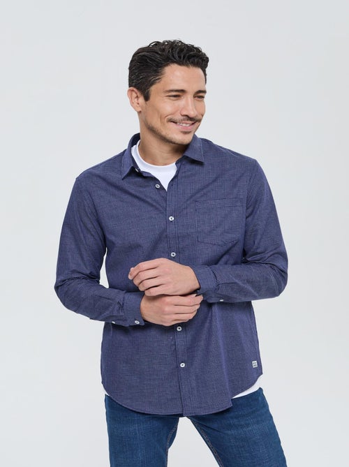 Lee Cooper - Chemise Dukiri Navy - Kiabi