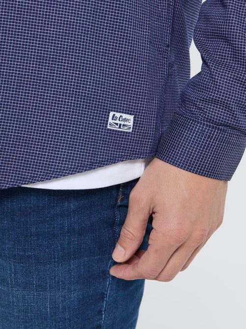 Lee Cooper - Chemise Dukiri Navy - Kiabi