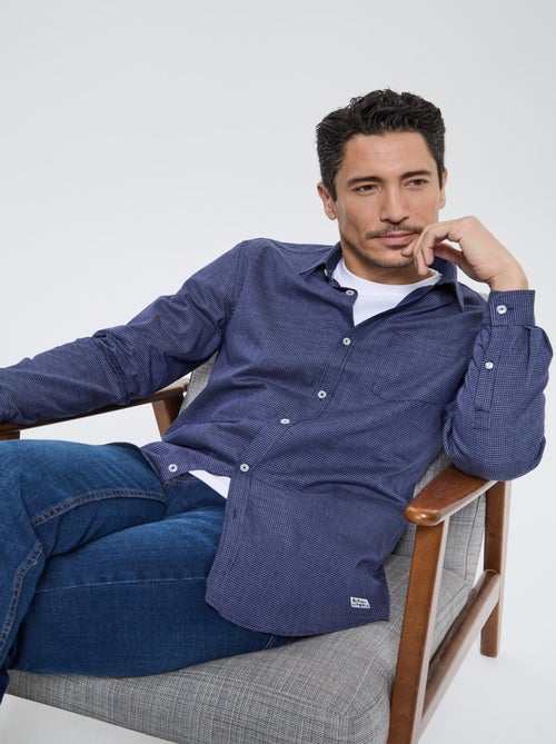 Lee Cooper - Chemise Dukiri Navy - Kiabi