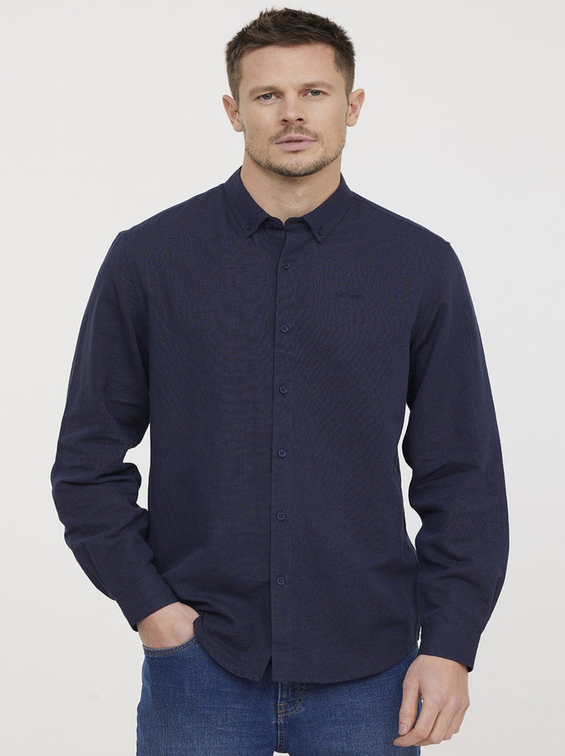 Lee Cooper - Chemise DUKO Navy Bleu - Kiabi