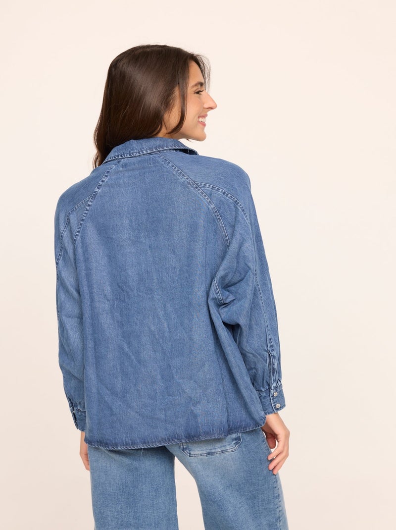 Lee Cooper - Chemise DULIA Medium Blue Bleu - Kiabi