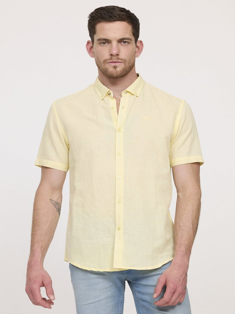 Lee Cooper - Chemise DULIN Beurre Jaune - Kiabi