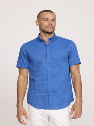 Lee Cooper - Chemise DULIN Bleu roi
