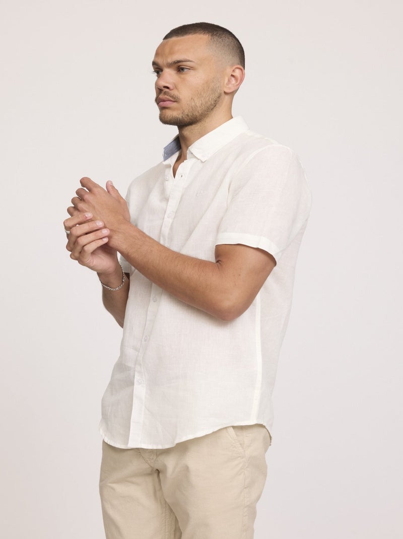 Lee Cooper - Chemise DULIN Ivoire Ivoire - Kiabi