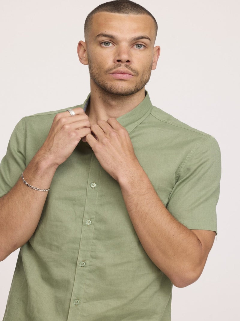 Lee Cooper - Chemise DULIN Kaki vert Vert - Kiabi