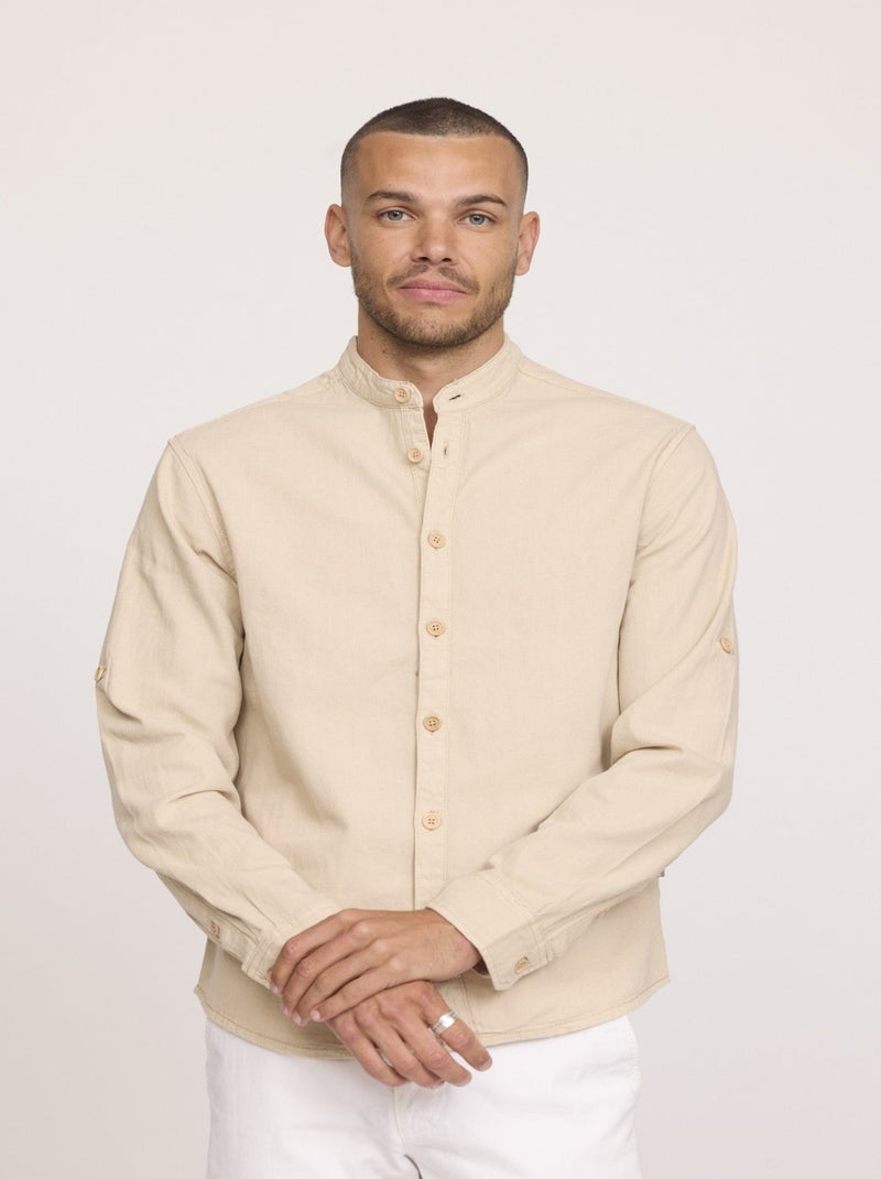Lee Cooper - Chemise DUMORI Argile Terracotta - Kiabi