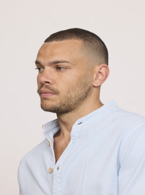 Lee Cooper - Chemise DUMORI Bleu glace - Kiabi