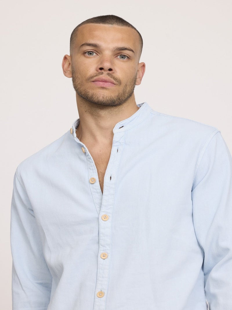 Lee Cooper - Chemise DUMORI Bleu glace Bleu - Kiabi