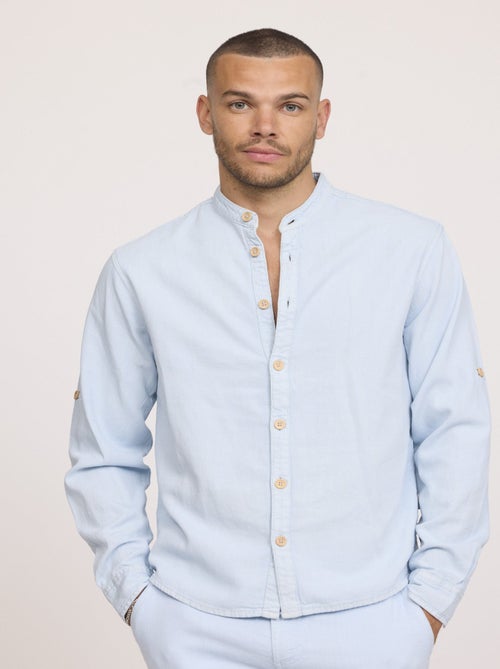 Lee Cooper - Chemise DUMORI Bleu glace - Kiabi