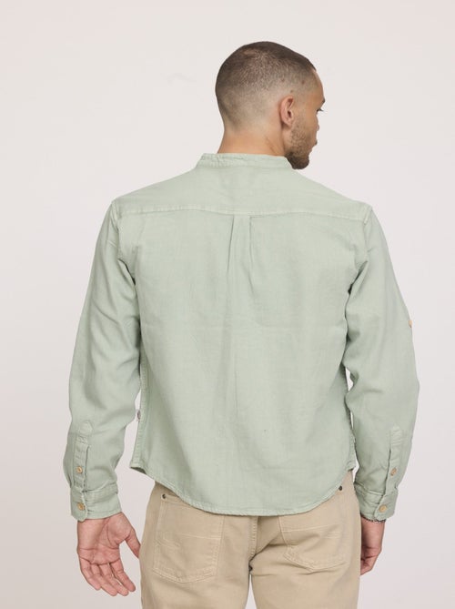 Lee Cooper - Chemise DUMORI Green stoned - Kiabi Lee Cooper - Chemise DUMORI Green stoned - Kiabi